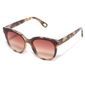 LELE SADOUGHI TORTOISE SUNGLASSES